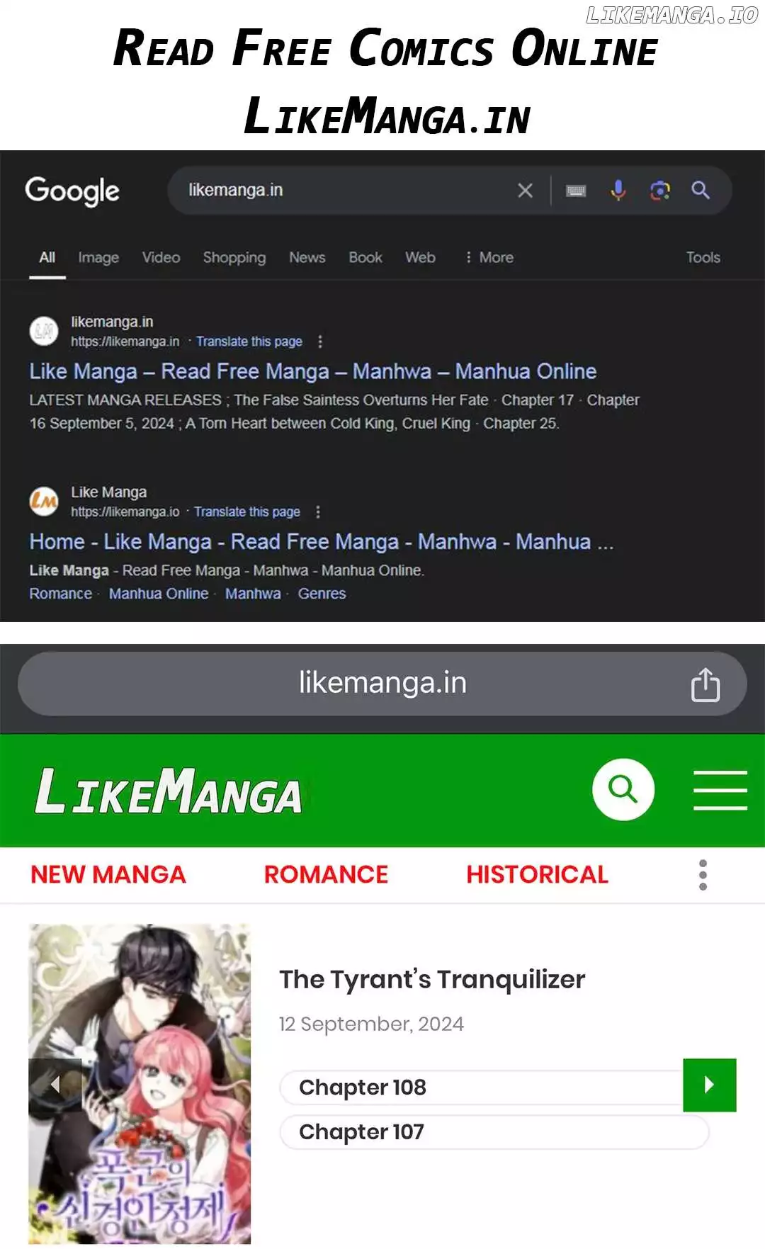 Manga page 2